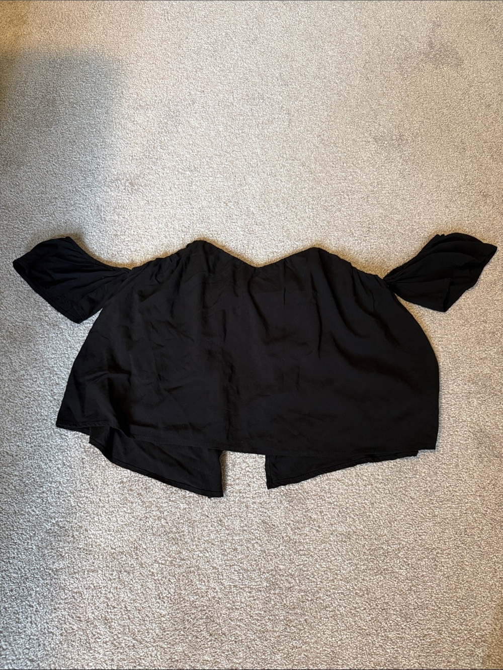 Gianni Bini Black Off-Shoulder Women's Top - Corset structured top